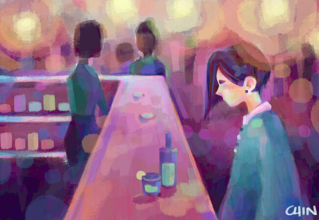 the waitress was miserable and so was your food