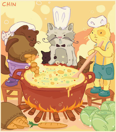 cats & soup